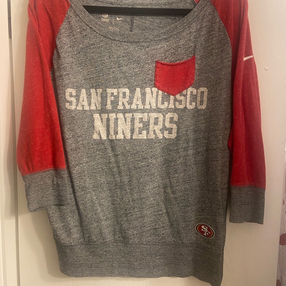 NFL Team Apparel Gray Sweatshirt